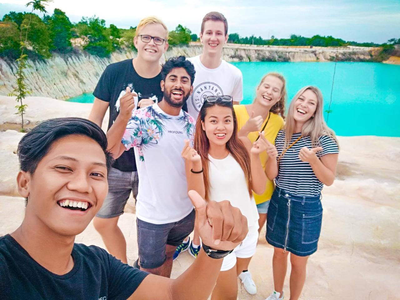 캉카카왈 Beanbag Bintan Backpacker 호스텔 외부 사진